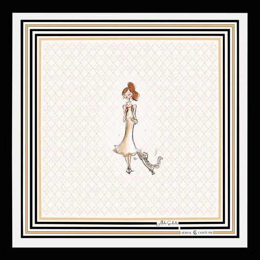 Foulard Le Chat Chéri